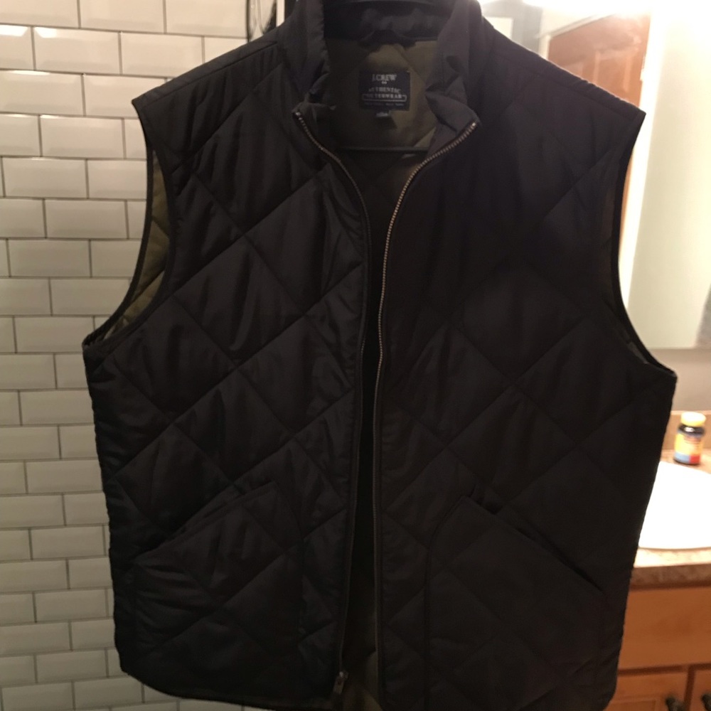 J crew vest men’s M